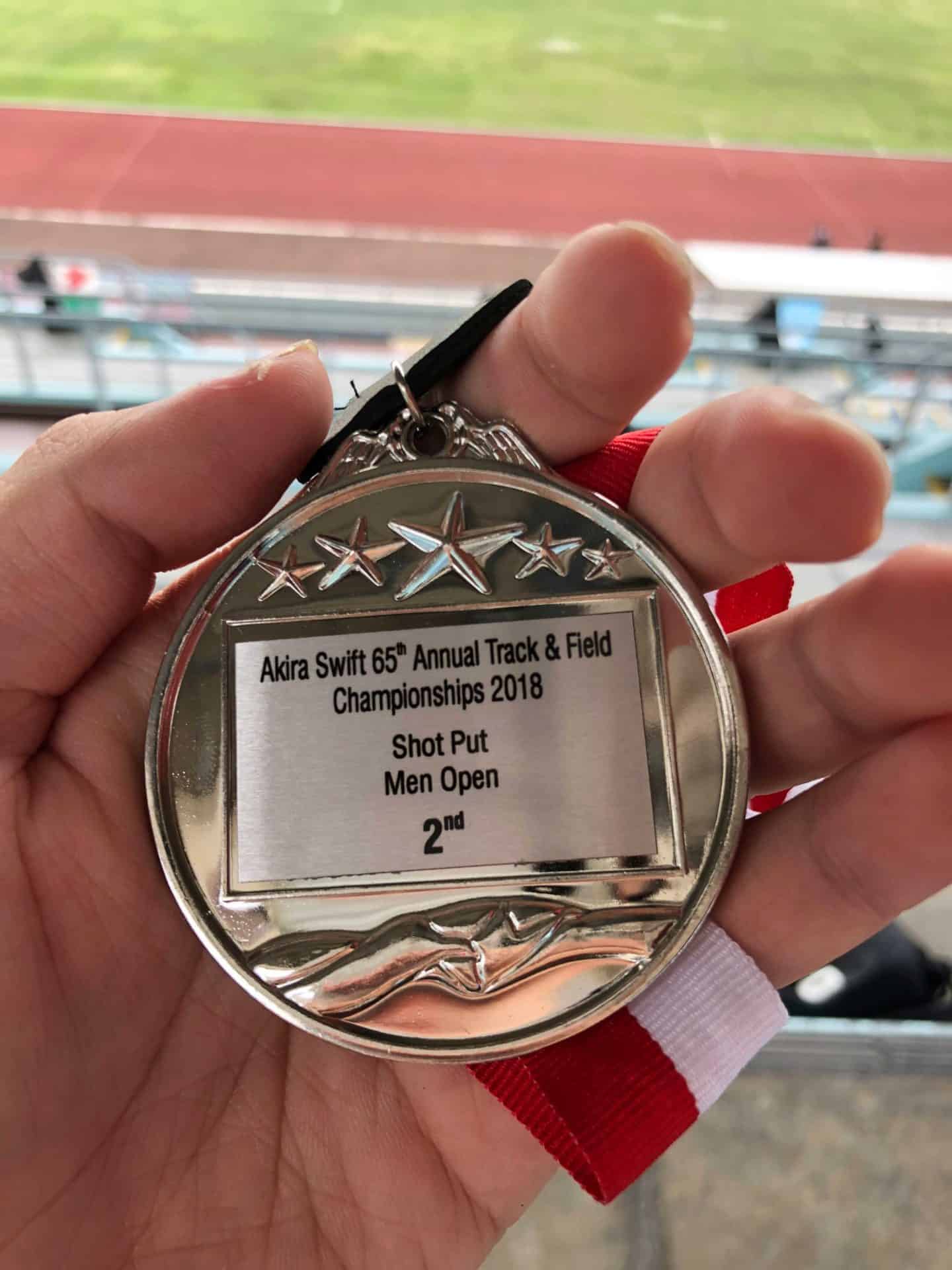 Silver Medalist of Akira Swift 65th Annual Track and Field ...