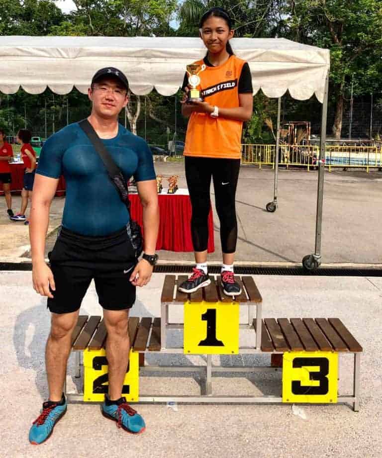 Temasek Primary School in NATIONAL SCHOOL GAMES SPSSC 60th Track and Field Championships 2019